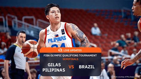 HIGHLIGHTS: Gilas Pilipinas vs Brazil Fiba OQT semifinals July 6.